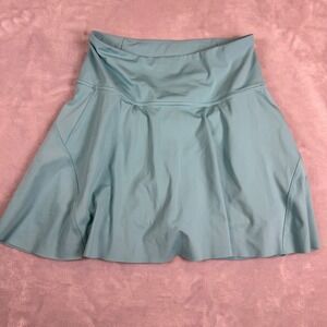 Athleta Ace Tennis Skort 15.5 Inch Length Light Blue XS Pleated Skirt Shorts